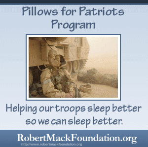 Pillows for Patriots Program